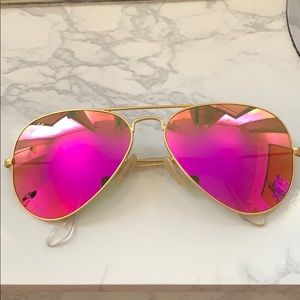 Ray Ban Aviators - Pink